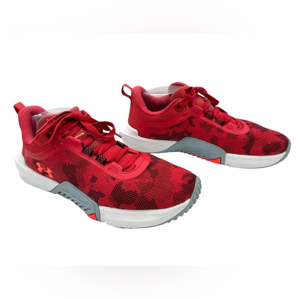 Under Armour Tribase Reign Vital Mens Training Shoes Red 3025568-601 - Size 9